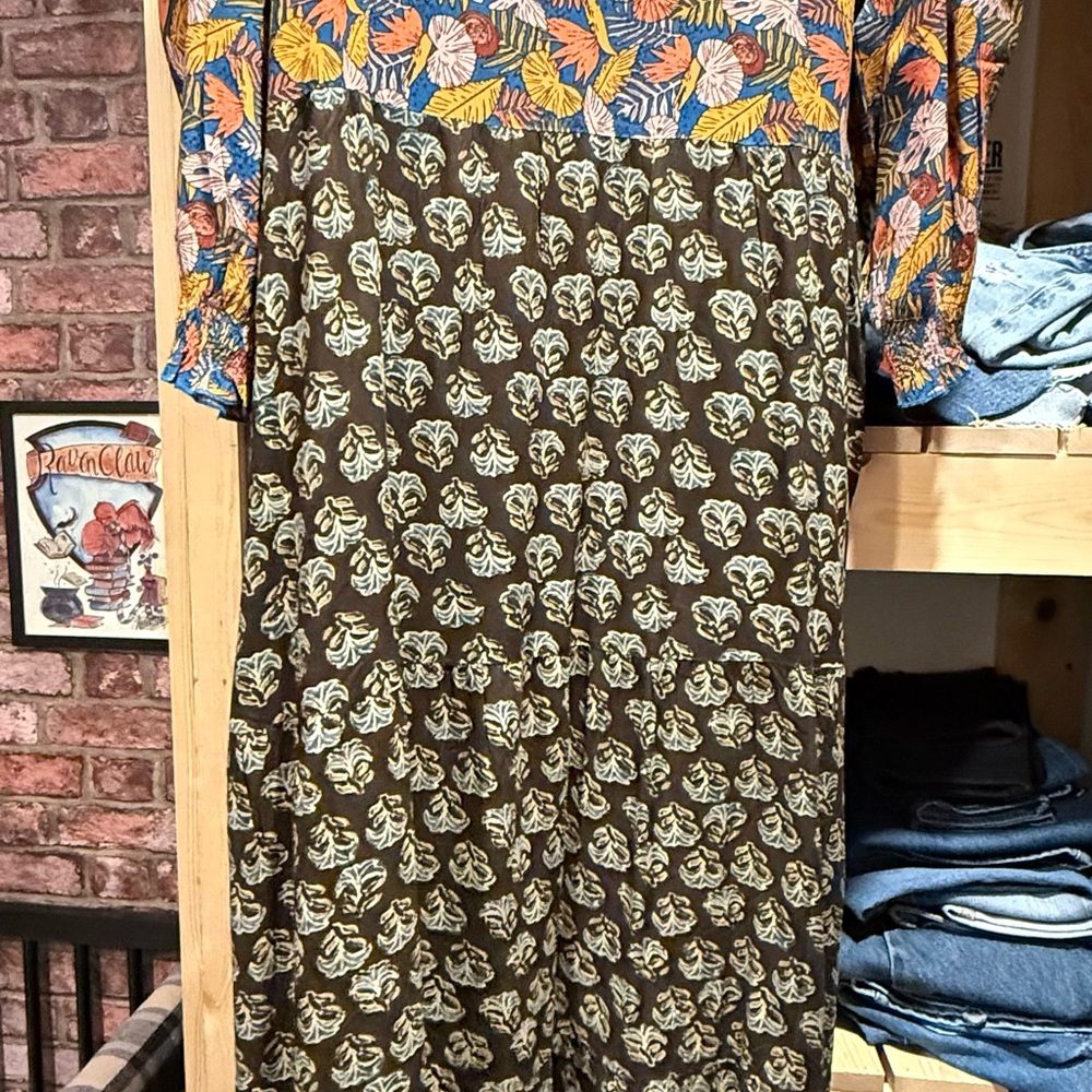 NATURAL LIFE Long Sleeved Tiered Maxi Dress - Picture 2 of 7